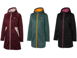 Abrigo softshell de mujer