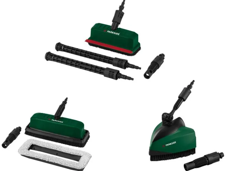 Accesorios para hidrolimpiadora limpiador de superficies / fachadas y vidrio / cepillo triangular.