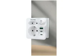 Adaptador de enchufe y usb