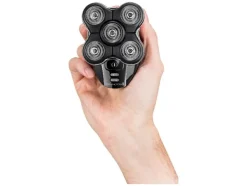 Afeitadora de cabeza »RX5 Ultimate«, con compartimento colector de pelo.