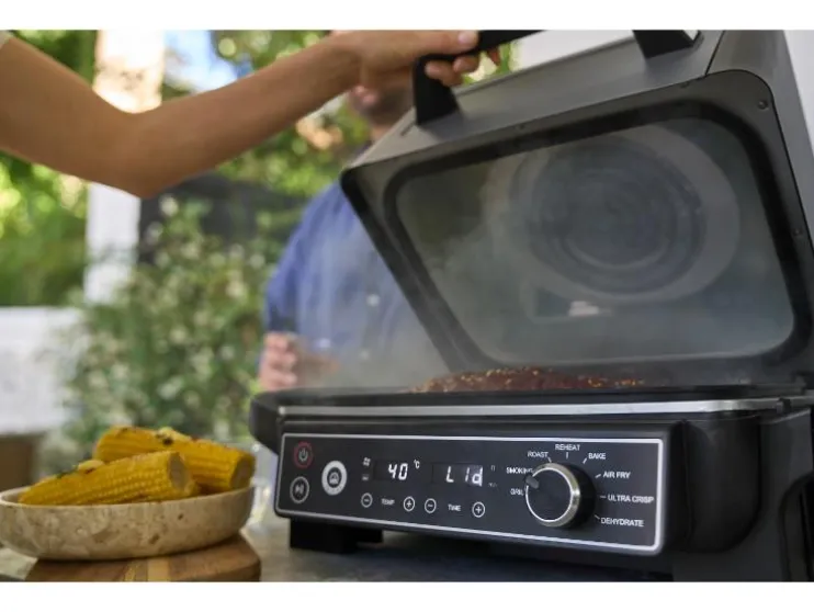 Ahumador y barbacoa eléctrica