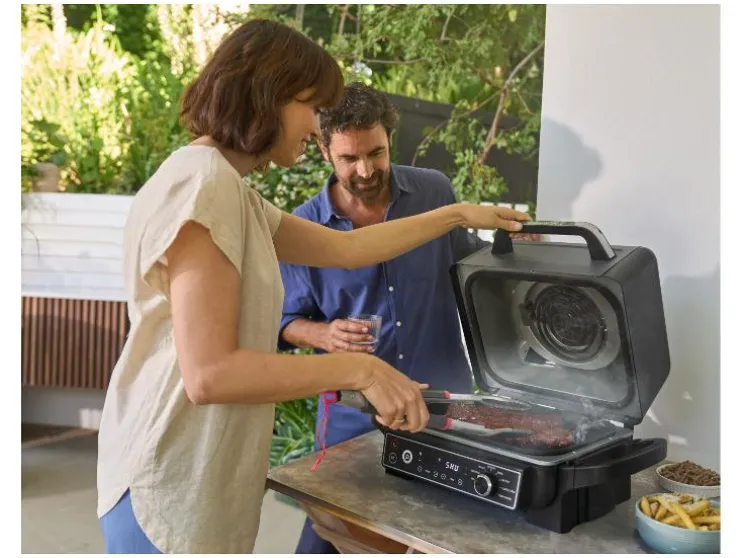 Ahumador y barbacoa eléctrica