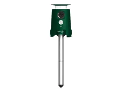 Ahuyentador solar de animales »PTUS360 1 B2«, alcance de detección de hasta 8 m.