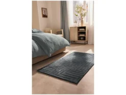 Alfombra de pelo largo, 80 x 150 cm.