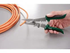 Alicicates de pelacables multiusos / Tijeras para cable 180 mm / Tijeras para cable 205 mm