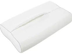 Almohada cervical de viscoelástica, 60 x 36 x 12/10 cm