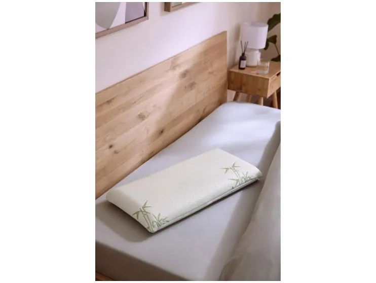Almohada cervical, 34 x 74 cm.