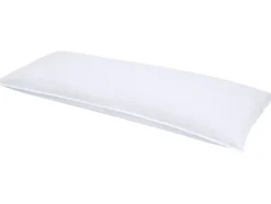 Almohada con relleno de plumas y plumón, 45 x 110 cm