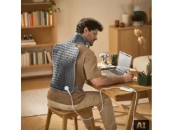 Almohadilla eléctrica para espalda y cuello