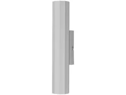 Aplique de pared con haz de luz hacia arriba y hacia abajo.