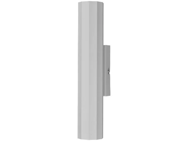Aplique de pared con haz de luz hacia arriba y hacia abajo.