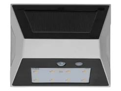 Aplique solar LED para pared con detector de movimiento.
