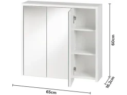 Armario de baño con espejo «Boston»