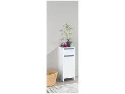 Armario lateral de baño »OSLO«, resistente a los arañazos y de fácil mantenimiento.