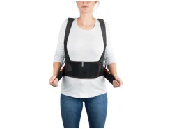 Arnés de soporte lumbar, ajustable individualmente.