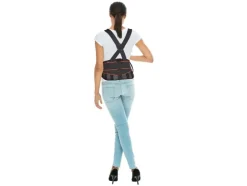 Arnés de soporte lumbar, ajustable individualmente.