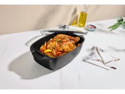 Asador de aluminio fundido