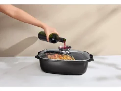 Asador de aluminio fundido