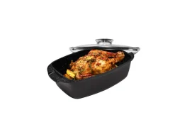 Asador de aluminio fundido