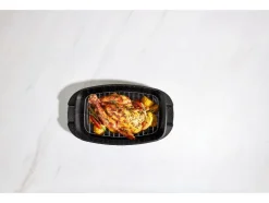 Asador de aluminio fundido