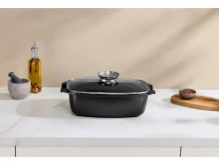 Asador de aluminio fundido
