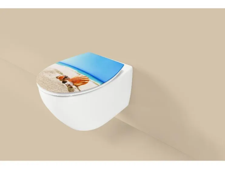 Asiento de inodoro de duroplástico prémium