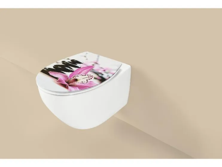 Asiento de inodoro de duroplástico prémium