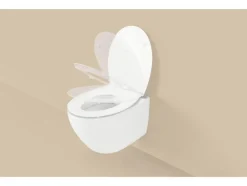 Asiento de inodoro de duroplástico prémium