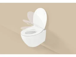 Asiento de inodoro de duroplástico prémium