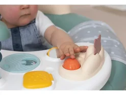 Asiento de juego 3 en 1 para bebé, con mesa de actividades.