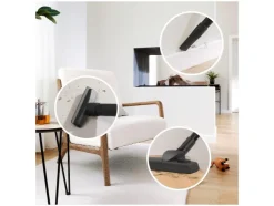 Aspiradora con bolsa 900W máx. Negra, BGDS2BAL manguera textil.