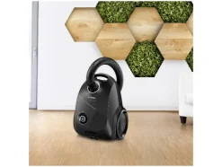 Aspiradora con bolsa 900W máx. Negra, BGDS2BAL manguera textil.