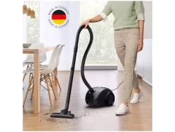Aspiradora con bolsa 900W máx. Negra, BGDS2BAL manguera textil.