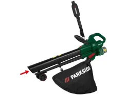 Aspirador/soplador de hojas a batería de 40 V »PALSB A1« sin batería ni cargador.