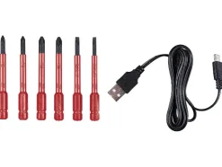 Atornillador a batería de 4 V »PASD 4 C3«, con batería sin cargador.