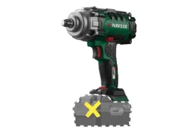 Atornillador de impacto inalámbrico de 20 V »PASSK 20-Li C4«, sin batería ni cargador.