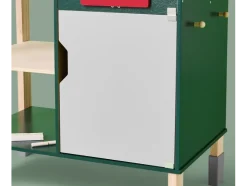 Banco de trabajo de madera, con accesorios