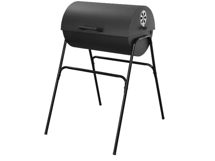 Barbacoa de carbón de barril