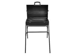 Barbacoa de carbón de barril