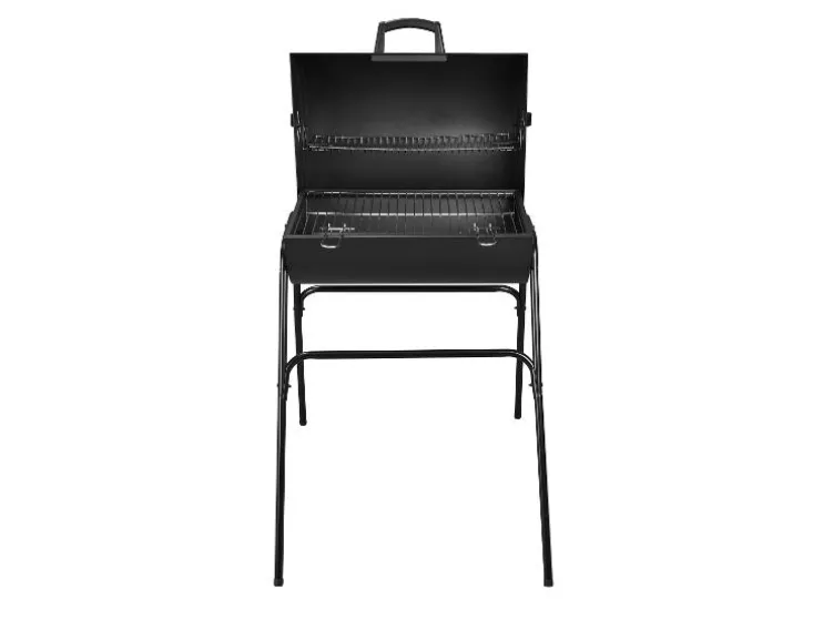 Barbacoa de carbón de barril