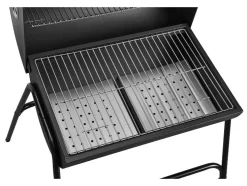 Barbacoa de carbón de barril