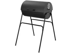 Barbacoa de carbón de barril