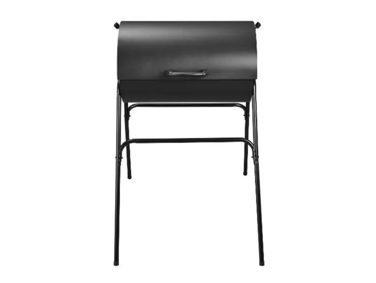 Barbacoa de carbón de barril