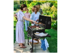 Barbacoa de carbón de confort