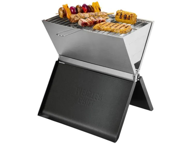 Barbacoa de carbón plegable