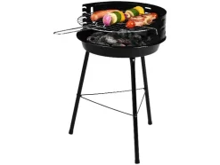 Barbacoa de carbón redonda