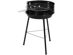 Barbacoa de carbón redonda