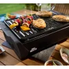 Barbacoa de carbón vegetal con ventilación activa »KANSAS«, de funcionamiento inalámbrico