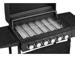 Barbacoa de gas con 6 + 1 quemadores lateral