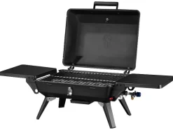 Barbacoa de gas de 1 quemador, compacta